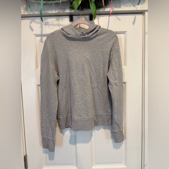 Micheal Stars Sweaters - NWT Micheal Stars Trinity Hoodie Heather Grey Ocean Terry
